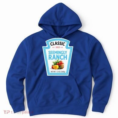 Seemingly Ranch Sauce Dressing Halloween Costume Matching Hoodie