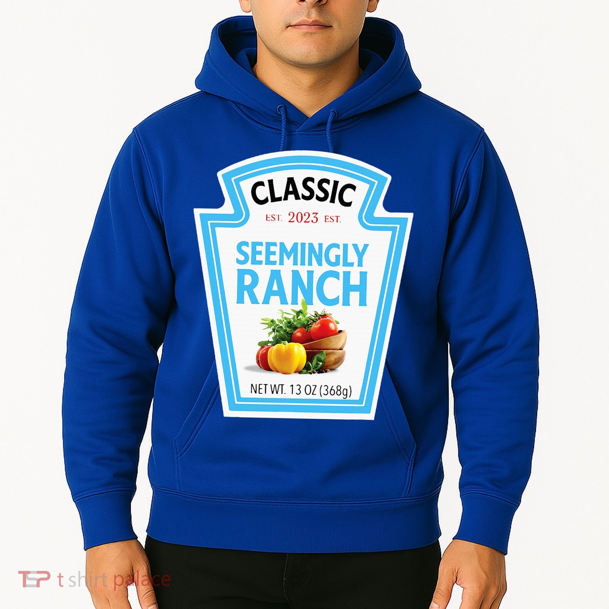 Seemingly Ranch Sauce Dressing Halloween Costume Matching Hoodie