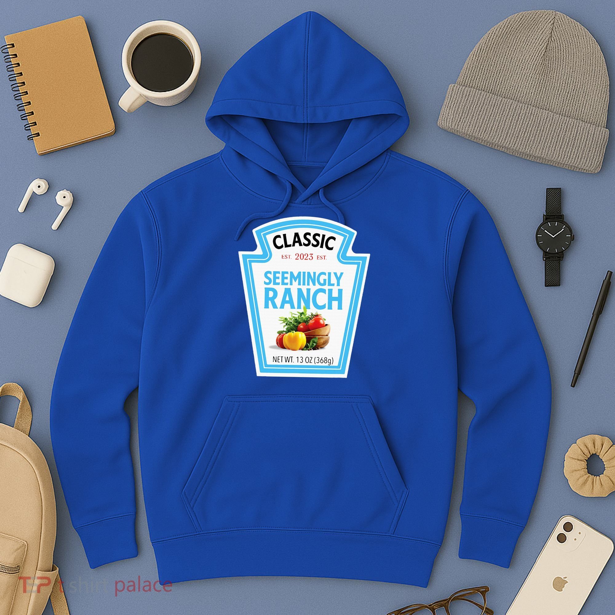 Seemingly Ranch Sauce Dressing Halloween Costume Matching Hoodie
