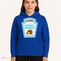 Seemingly Ranch Sauce Dressing Halloween Costume Matching Hoodie thumb 5