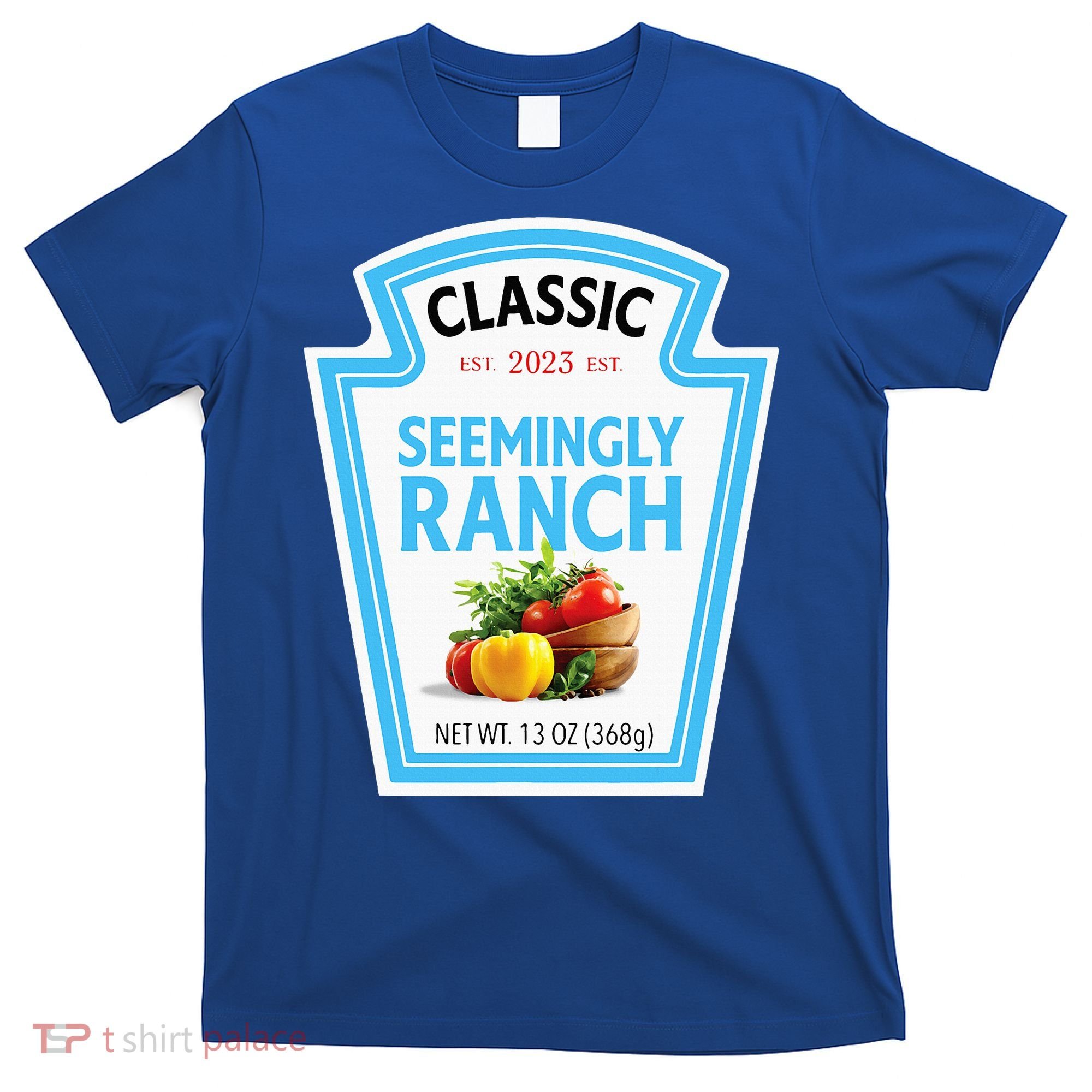 Seemingly Ranch Sauce Dressing Halloween Costume Matching T-Shirt