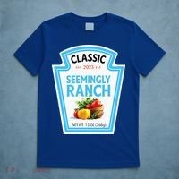 Seemingly Ranch Sauce Dressing Halloween Costume Matching T-Shirt thumb 5
