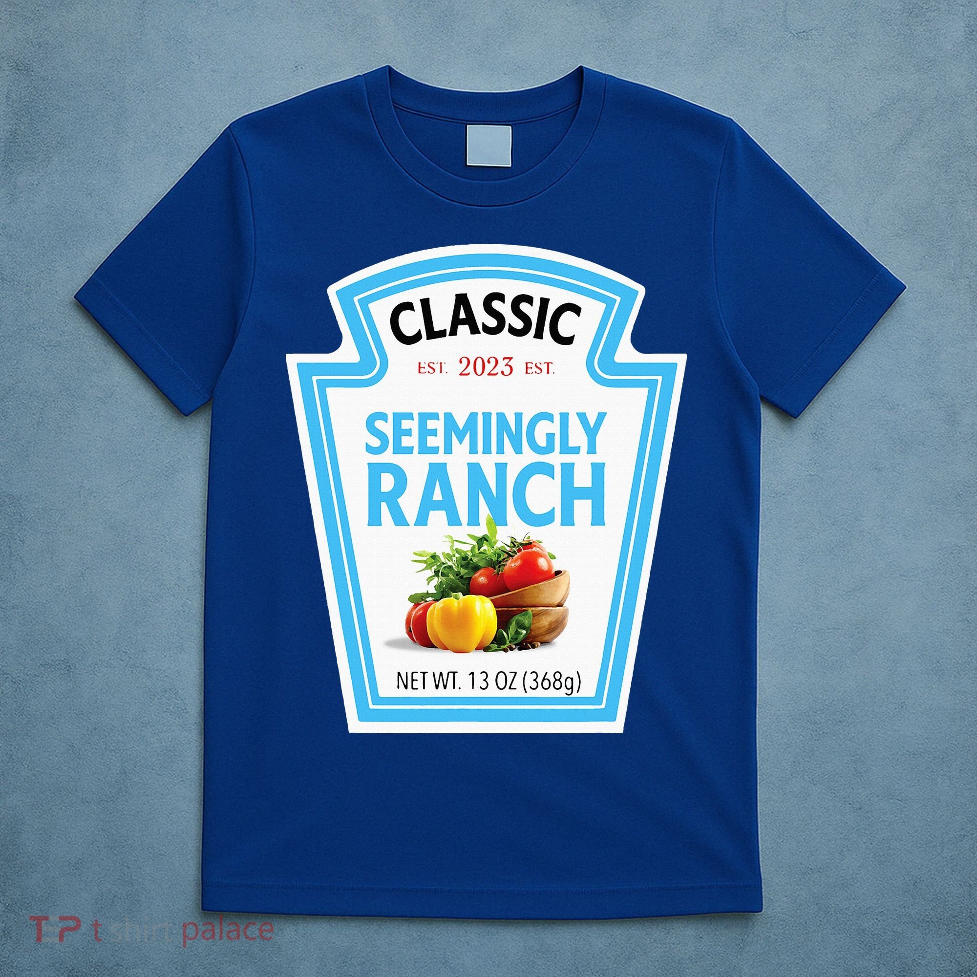 Seemingly Ranch Sauce Dressing Halloween Costume Matching T-Shirt