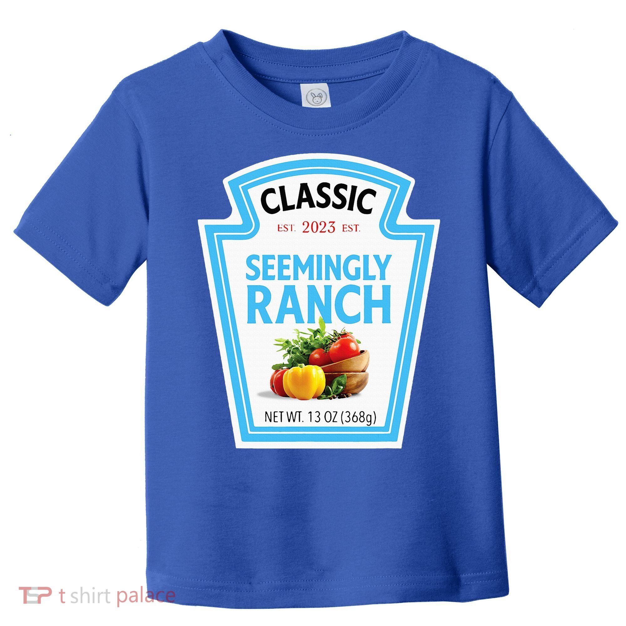 Seemingly Ranch Sauce Dressing Halloween Costume Matching Toddler T-Shirt