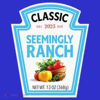 Seemingly Ranch Sauce Dressing Halloween Costume Matching Kids Sweatshirt thumb 2