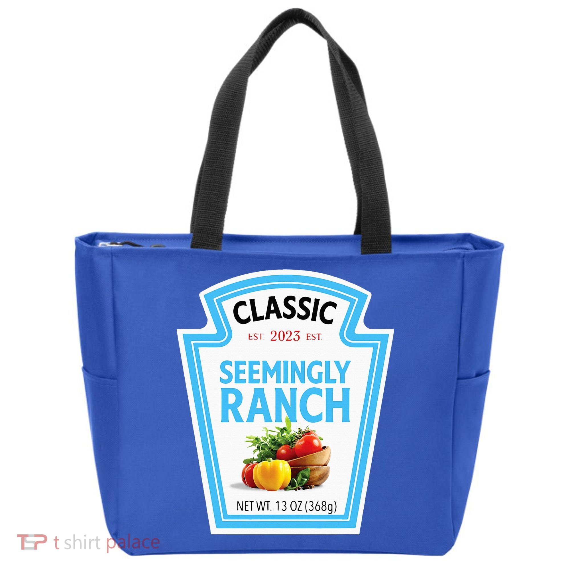 Seemingly Ranch Sauce Dressing Halloween Costume Matching Tote Bag