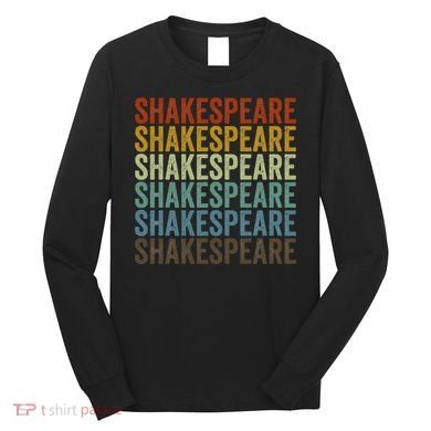 Shakespeare Retro Long Sleeve Shirt