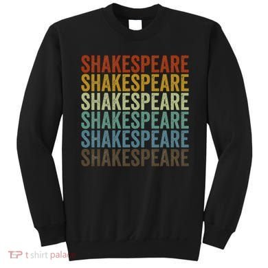 Shakespeare Retro Sweatshirt