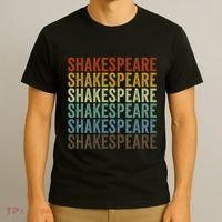 Shakespeare Retro T-Shirt thumb 3