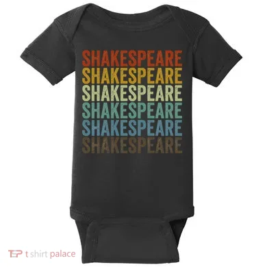 Shakespeare Retro Baby Bodysuit