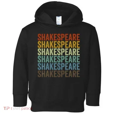 Shakespeare Retro Toddler Hoodie