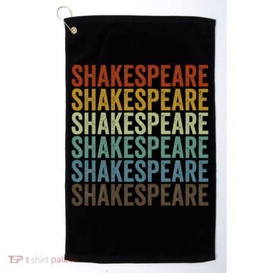Shakespeare Retro Golf Towel
