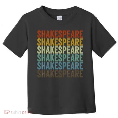 Shakespeare Retro Toddler T-Shirt