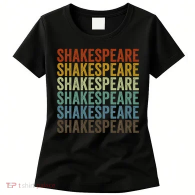 Shakespeare Retro Women's T-Shirt