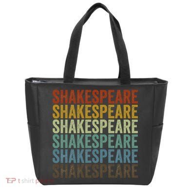 Shakespeare Retro Tote Bag
