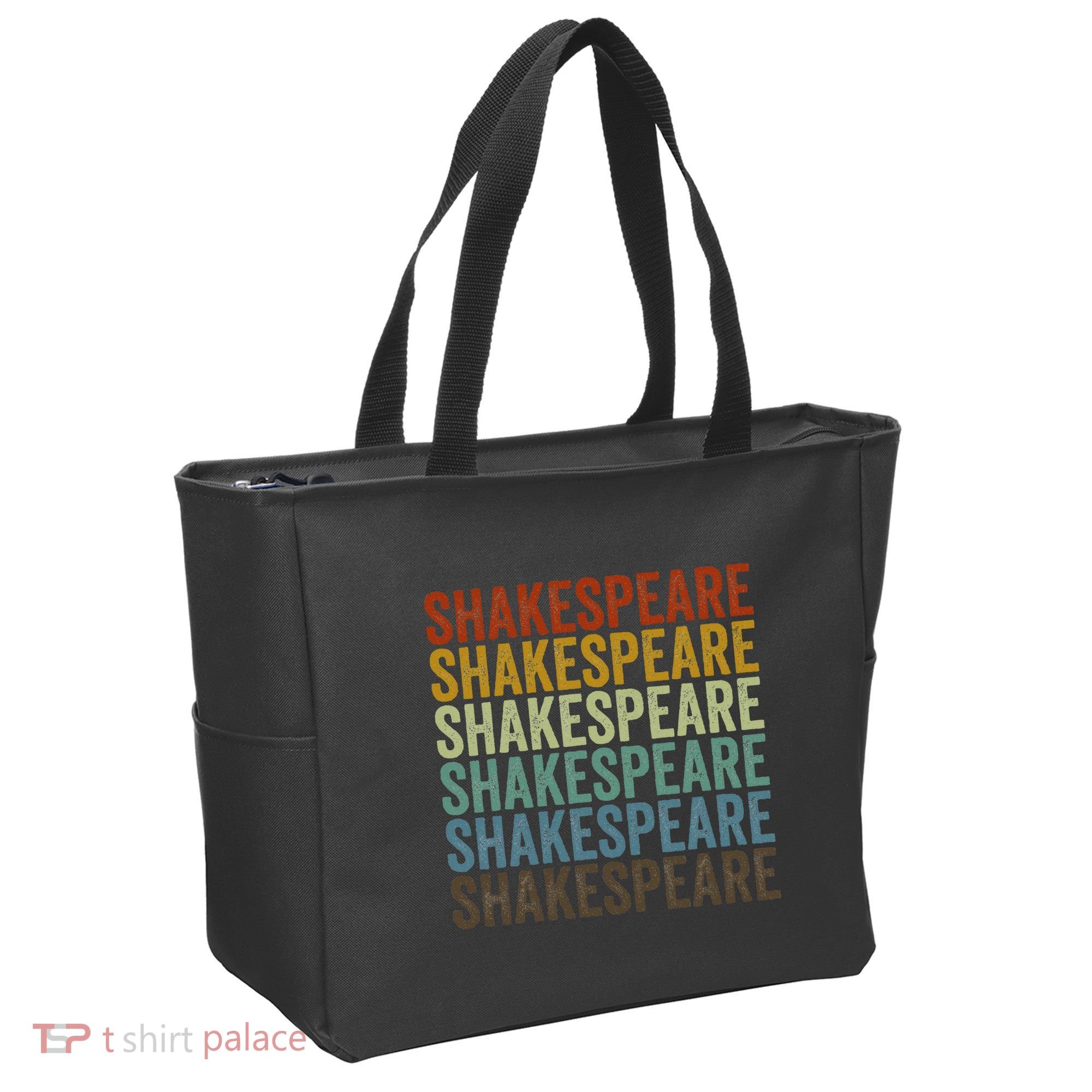 Shakespeare Retro Tote Bag