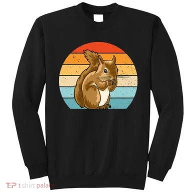 Squirrel Retro Squirrel Squirrel Lover Sweatshirt