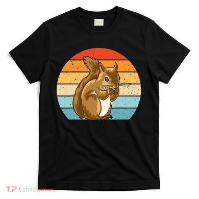 Squirrel Retro Squirrel Squirrel Lover T-Shirt