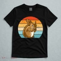 Squirrel Retro Squirrel Squirrel Lover T-Shirt thumb 5
