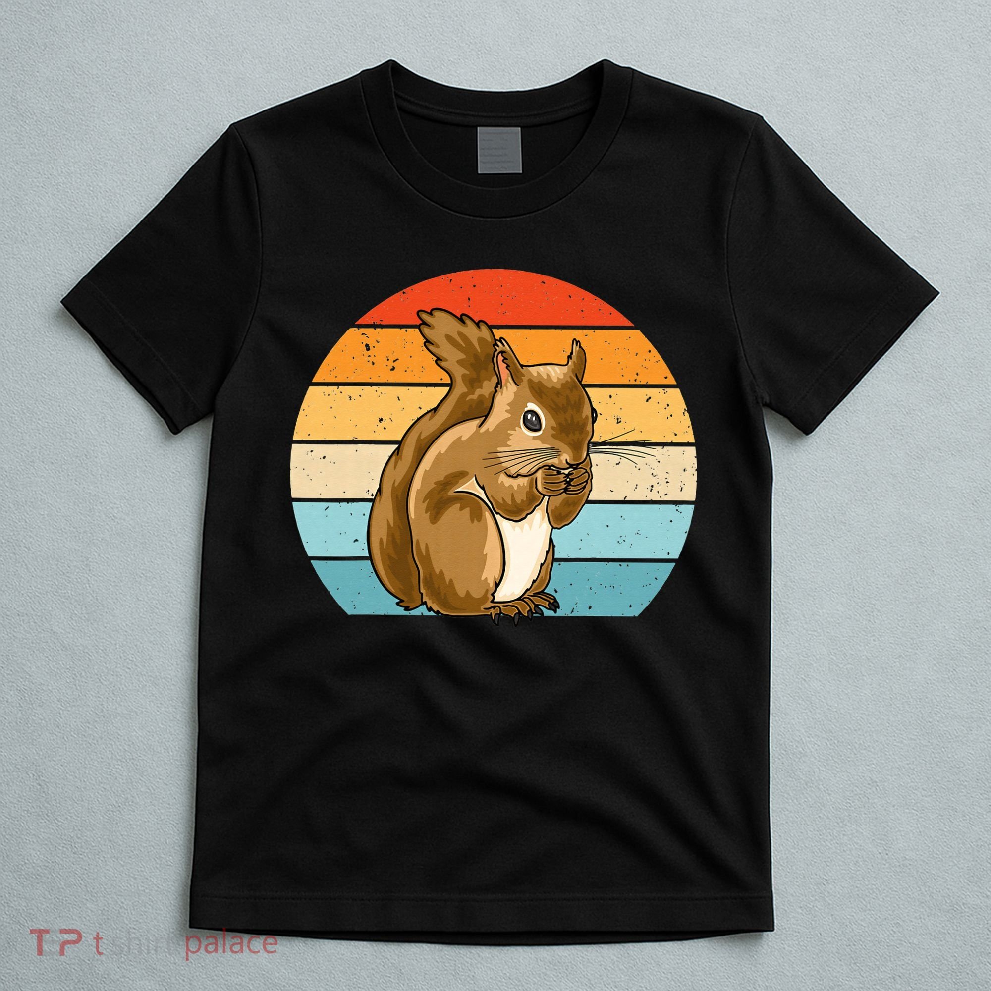 Squirrel Retro Squirrel Squirrel Lover T-Shirt