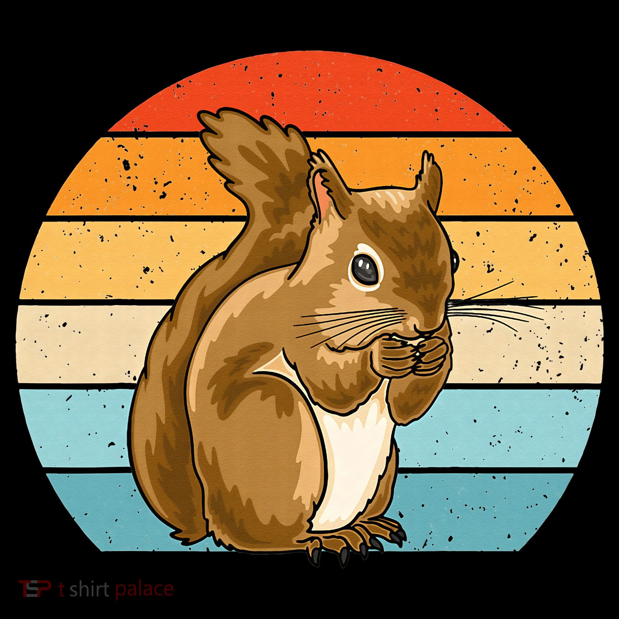 Squirrel Retro Squirrel Squirrel Lover Backpack