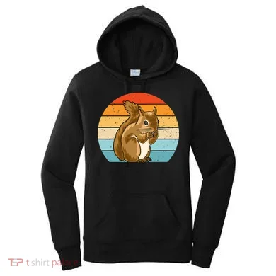 Squirrel Retro Squirrel Squirrel Lover Women's Hoodie