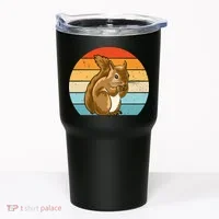 Squirrel Retro Squirrel Squirrel Lover Tumbler thumb 0