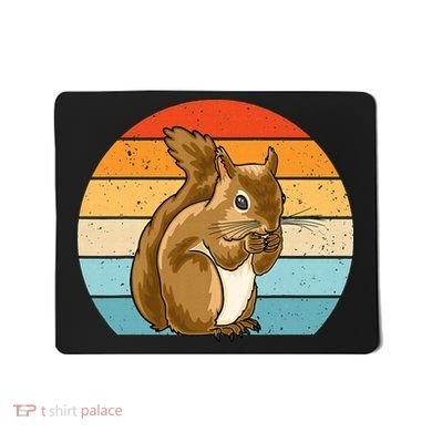 Squirrel Retro Squirrel Squirrel Lover Mousepad