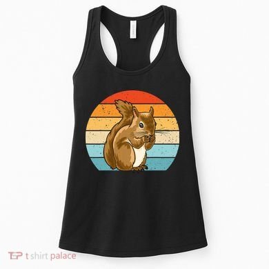 Squirrel Retro Squirrel Squirrel Lover Women's Tank Top