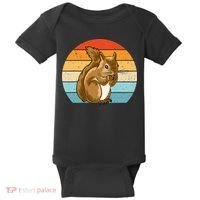 Squirrel Retro Squirrel Squirrel Lover Baby Bodysuit thumb 0