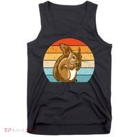 Squirrel Retro Squirrel Squirrel Lover Tank Top thumb 0