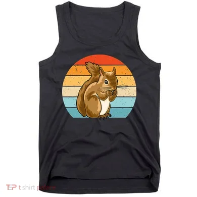 Squirrel Retro Squirrel Squirrel Lover Tank Top