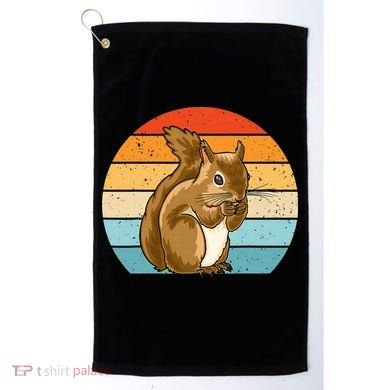 Squirrel Retro Squirrel Squirrel Lover Golf Towel