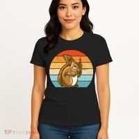 Squirrel Retro Squirrel Squirrel Lover Women's T-Shirt thumb 4