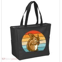 Squirrel Retro Squirrel Squirrel Lover Tote Bag thumb 2
