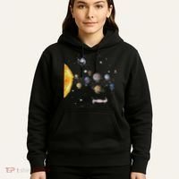 Stem Realistic Space Solar System Hoodie thumb 5