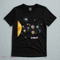 Stem Realistic Space Solar System T-Shirt thumb 5