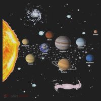 Stem Realistic Space Solar System Beanie thumb 2