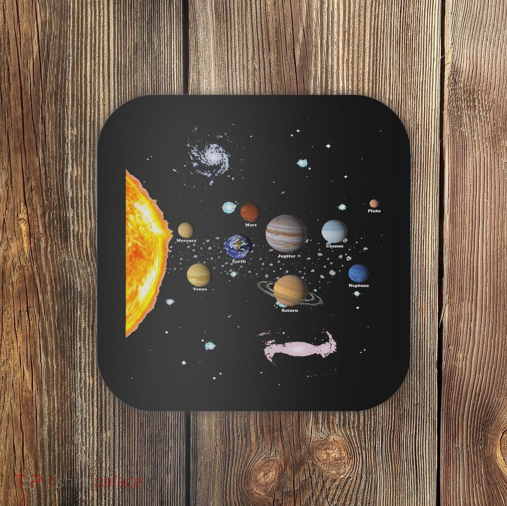 Stem Realistic Space Solar System Coaster