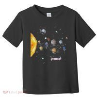 Stem Realistic Space Solar System Toddler T-Shirt thumb 0