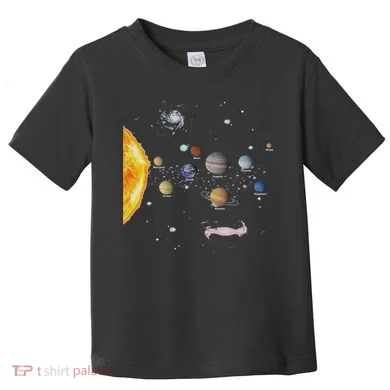 Stem Realistic Space Solar System Toddler T-Shirt