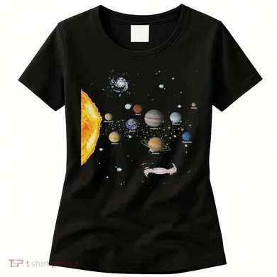 Stem Realistic Space Solar System Women's T-Shirt