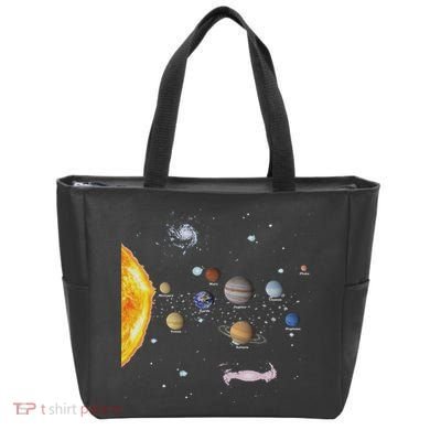 Stem Realistic Space Solar System Tote Bag