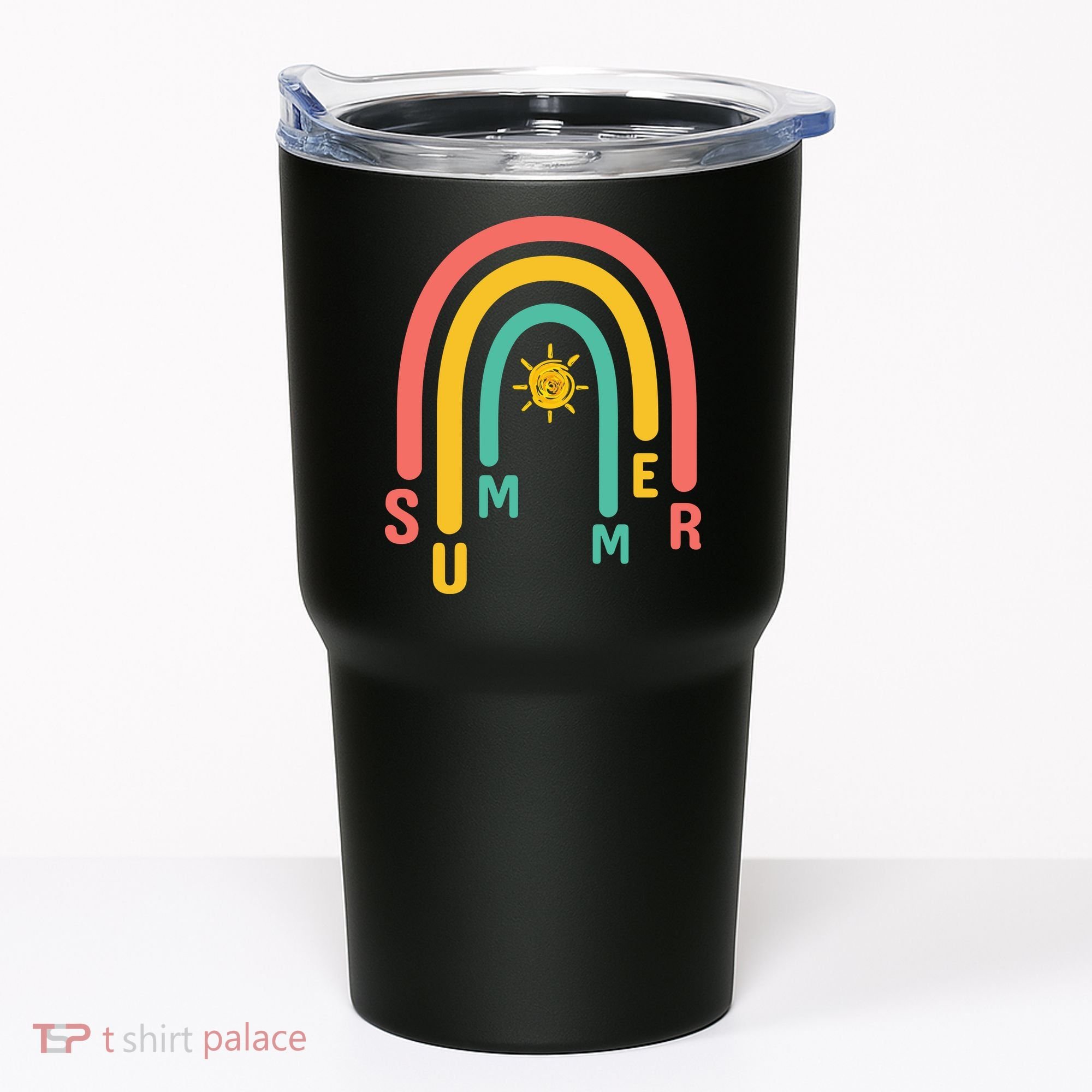 Summer Rainbow Sunshine Cute Tumbler