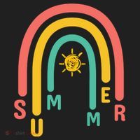 Summer Rainbow Sunshine Cute Tumbler thumb 3