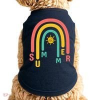 Summer Rainbow Sunshine Cute Doggie Tank thumb 0