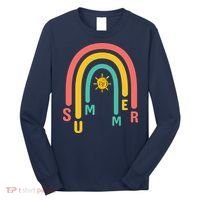 Summer Rainbow Sunshine Cute Long Sleeve Shirt thumb 0