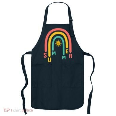 Summer Rainbow Sunshine Cute Apron