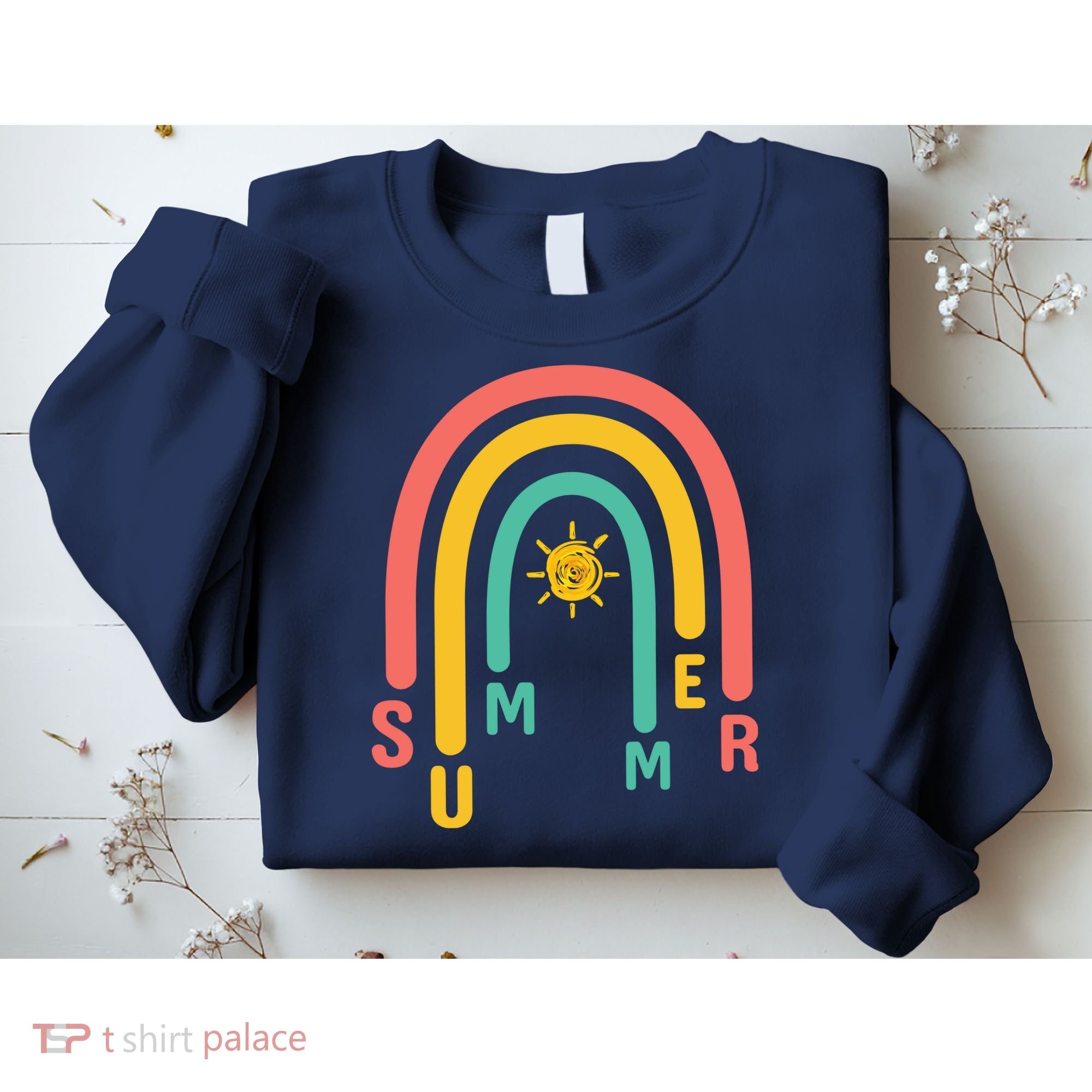 Summer Rainbow Sunshine Cute Sweatshirt