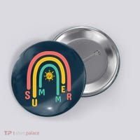 Summer Rainbow Sunshine Cute Button thumb 0